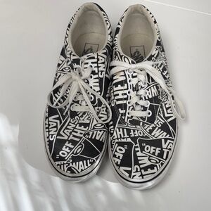 Vans Monochrome Graphic Sneakers